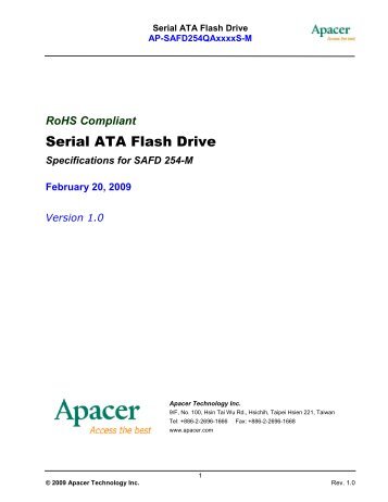 apacer au521